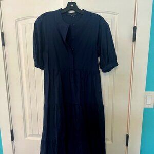 English Factory Navy Dress